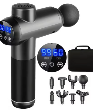 Massage Gun High Intensity – Deep Tissue Spiermassager met Opbergtas