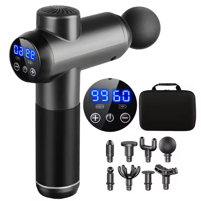 Massage Gun High Intensity – Deep Tissue Spiermassager met Opbergtas