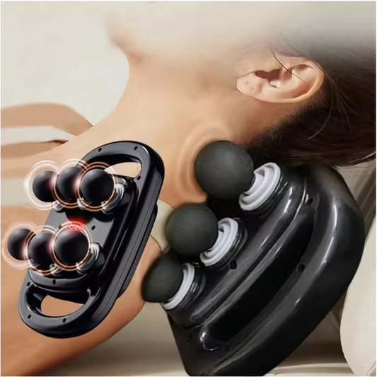 Massage Gun met 6 Koppen – Deep Tissue Spiermassager voor Volledige Lichaamsmassage
