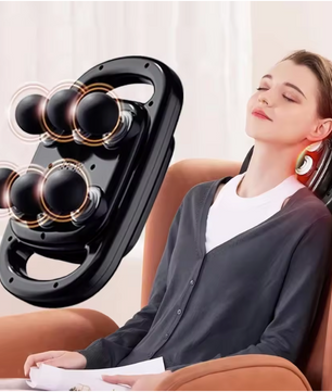 Massage Gun met 6 Koppen – Deep Tissue Spiermassager voor Volledige Lichaamsmassage