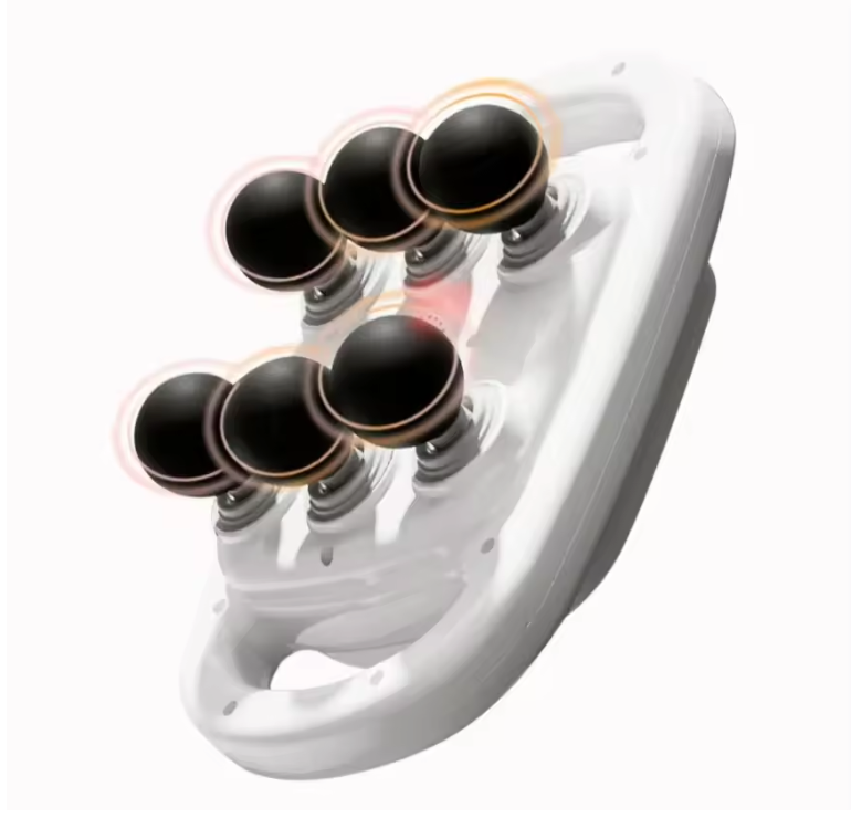 Massage Gun met 6 Koppen – Deep Tissue Spiermassager voor Volledige Lichaamsmassage