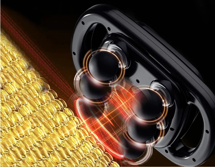 Massage Gun met 6 Koppen – Deep Tissue Spiermassager voor Volledige Lichaamsmassage