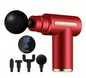Massage Gun met LED Display – Draadloze Spiermassager met 4 Opzetstukken voor Deep Tissue