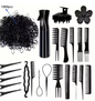 23-delige Kammen Set – Professionele Haar Styling Tools voor Alle Haartypes