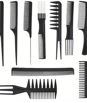 23-delige Kammen Set – Professionele Haar Styling Tools voor Alle Haartypes