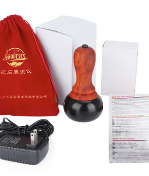 Elektrische Gua Sha Massager met Warmte – Bianstone Massage Tool voor Gezicht en Lichaam