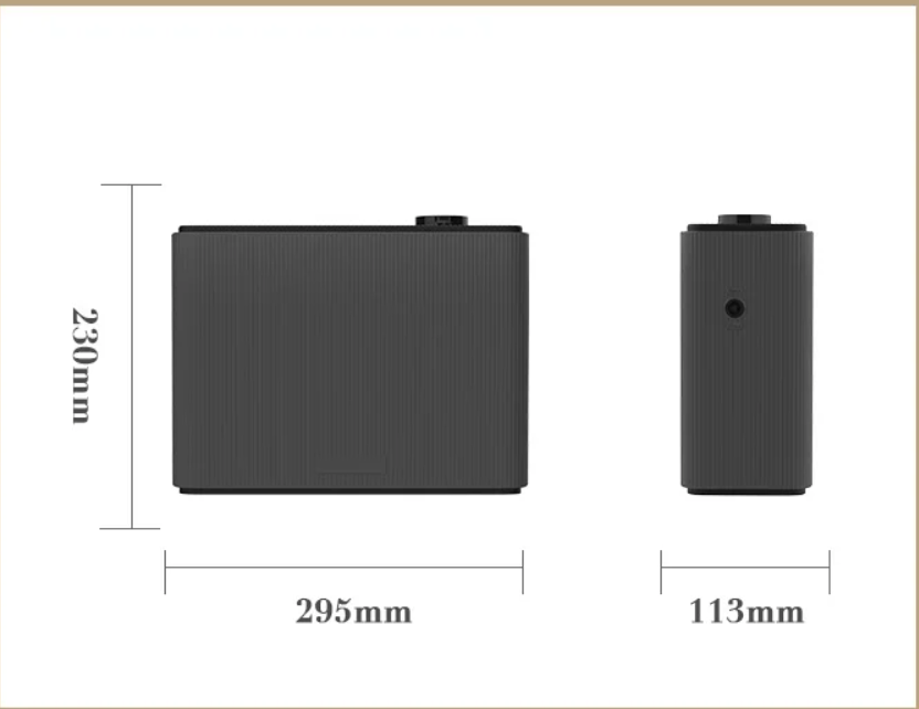 Smart Aroma Diffuser 4000m³ – Professionele Geurmachine met Timer voor Grote Rui