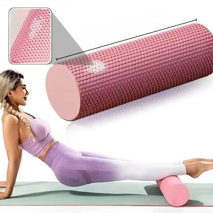 Hexagon Foam Roller – EVA Massage Roller voor Yoga, Pilates en Spierherstel