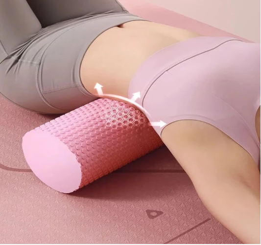 Hexagon Foam Roller – EVA Massage Roller voor Yoga, Pilates en Spierherstel