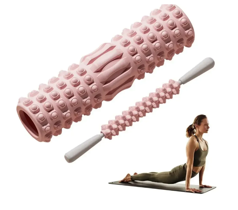 Foam Roller voor Yoga en Fitness – Spiermassage Roller voor Stretching en Herstel