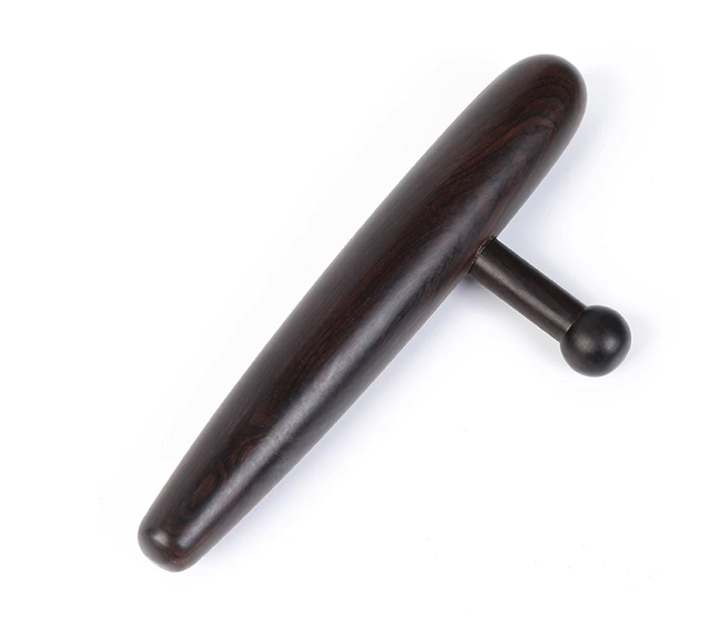 Trigger Point Massager van Sandelhout – Acupressuur Tool voor Spierknopen en Diepe Massage