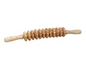 Houten Massage Roller Stick – Handheld Trigger Point Massager met 12 Wielen