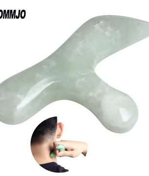 Jade Voetmassager – Acupressuur Tool voor Reflexologie en Spierontspanning