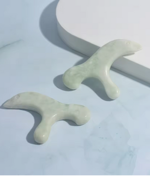 Jade Voetmassager – Acupressuur Tool voor Reflexologie en Spierontspanning
