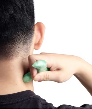 Jade Voetmassager – Acupressuur Tool voor Reflexologie en Spierontspanning