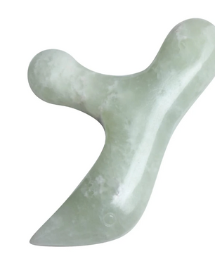 Jade Voetmassager – Acupressuur Tool voor Reflexologie en Spierontspanning