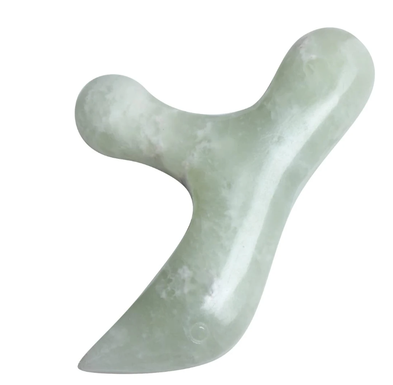 Jade Voetmassager – Acupressuur Tool voor Reflexologie en Spierontspanning
