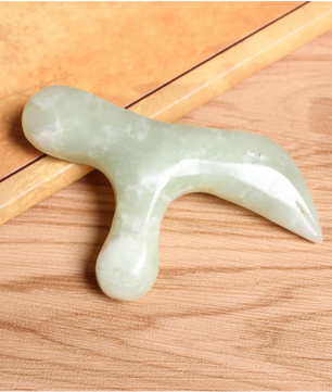 Jade Voetmassager – Acupressuur Tool voor Reflexologie en Spierontspanning
