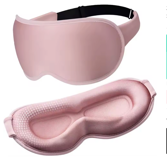 3D Slaapmasker – 100% Verduisterend Oogmasker met Zero Pressure Design