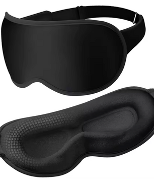 3D Slaapmasker – 100% Verduisterend Oogmasker met Zero Pressure Design