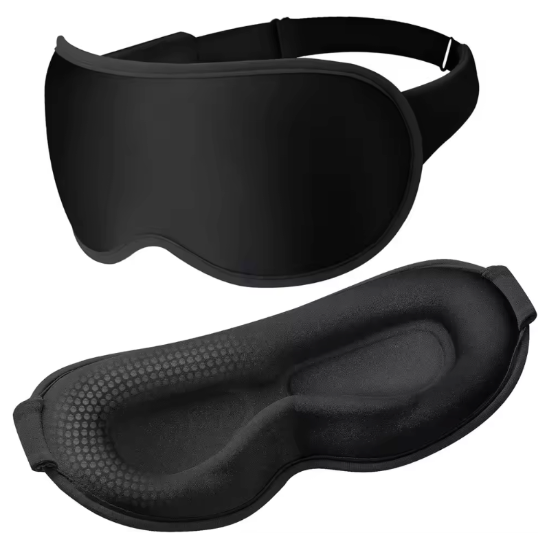 3D Slaapmasker – 100% Verduisterend Oogmasker met Zero Pressure Design