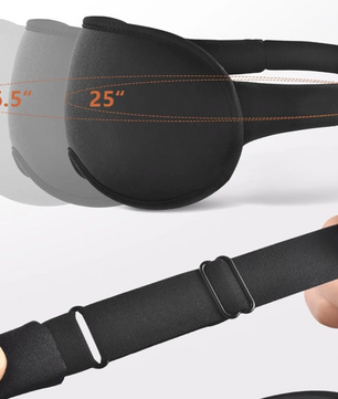 3D Slaapmasker – 100% Verduisterend Oogmasker met Zero Pressure Design