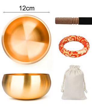 Tibetaanse Klankschaal Set – Meditatie Zangkom voor Yoga, Mindfulness en Ontspanning