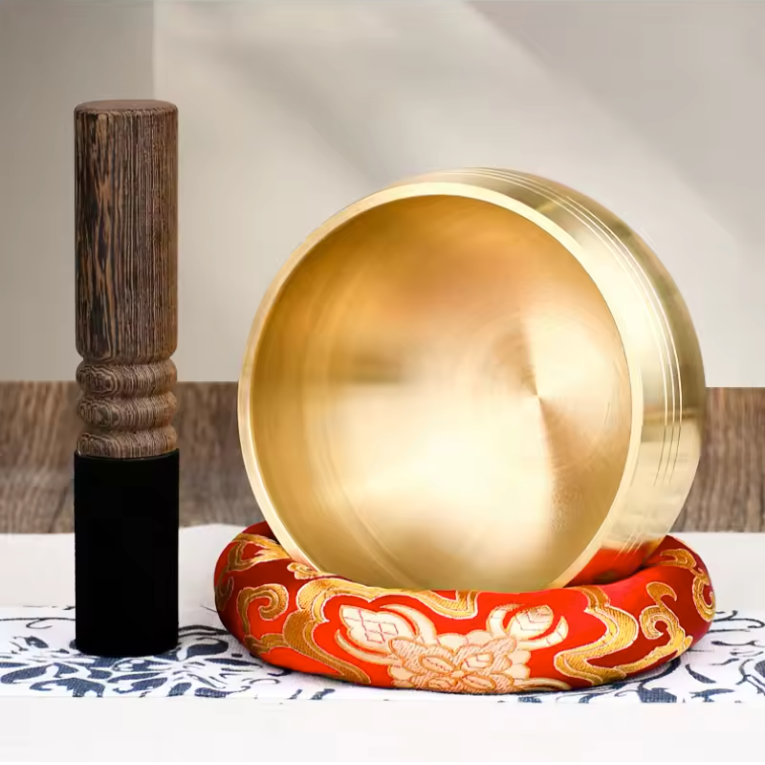Tibetaanse Klankschaal Set – Meditatie Zangkom voor Yoga, Mindfulness en Ontspanning
