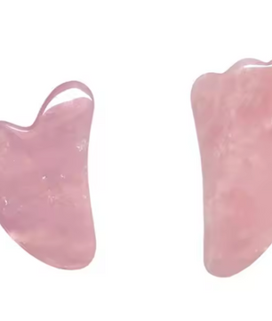 Rozenkwarts Gezichtsroller en Gua Sha Set – Natuurlijke Massage Tools voor Gezichtsverzorging en Ontspanning