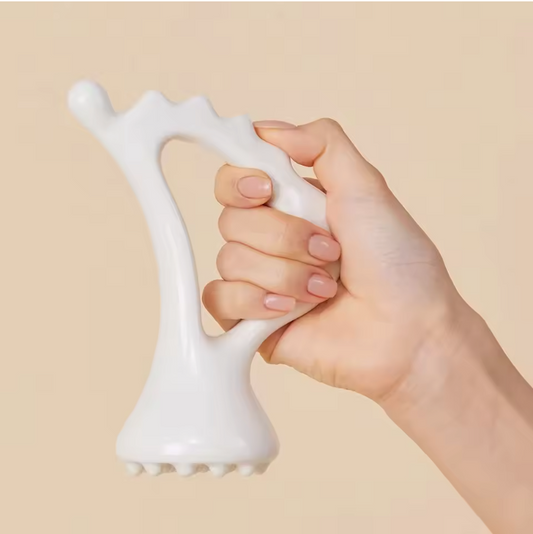 Keramische Gua Sha Tool – Gezichtsmassage Scraper voor Lifting, Ontspanning en Huidverzorging