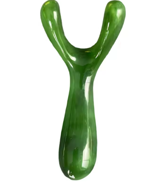 Y-Vorm Gua Sha Gezichtstool – Resin Face Lifting Massage Tool voor Neus en Gezicht