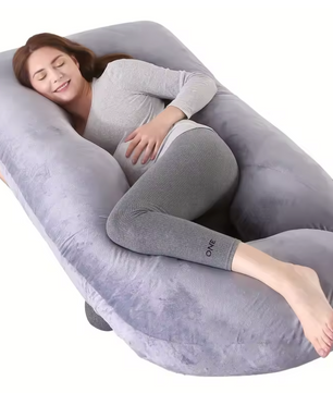 G-Vorm Zwangerschapskussen – Afneembaar Body Pillow met Lendensteun