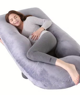 G-Vorm Zwangerschapskussen – Afneembaar Body Pillow met Lendensteun