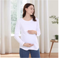 Voedingsshirt Lange Mouw – Zwangerschap en Borstvoeding T-Shirt