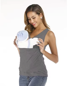 Kangoeroe Baby Draagshirt – T-Shirt met Veiligheidszak voor Baby