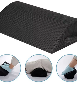 Ergonomische Voetsteun Onder Bureau – Memory Foam Voetkussen met Wasbare Hoes, Comfort en Ondersteuning