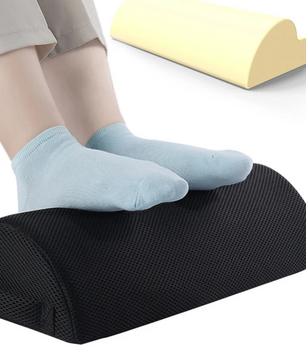 Ergonomische Voetsteun Onder Bureau – Memory Foam Voetkussen met Wasbare Hoes, Comfort en Ondersteuning