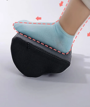 Ergonomische Voetsteun Onder Bureau – Memory Foam Voetkussen met Wasbare Hoes, Comfort en Ondersteuning