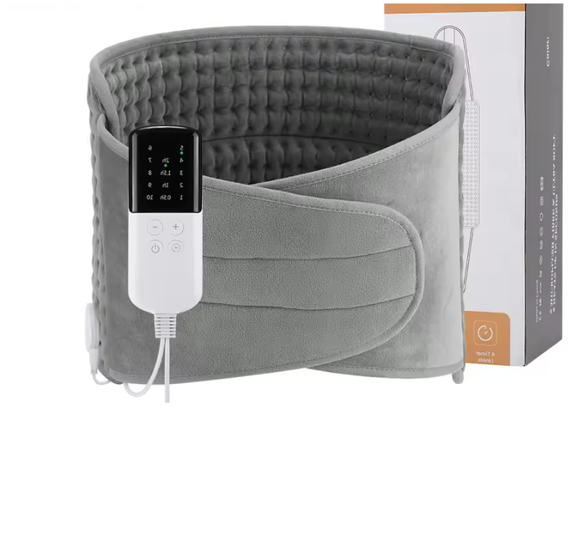 Elektrisch Warmtekussen 60×30 cm – Verwarmingspad met Timer en Temperatuurregeling voor Rug, Buik en Spieren