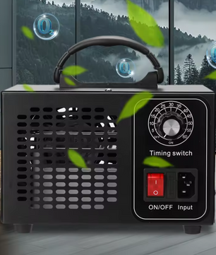 Ozon Generator 60g/h – Luchtreiniger en Geurverwijderaar voor Thuis, Auto en Kantoor