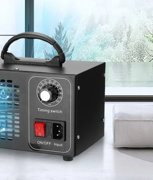 Ozon Generator 60g/h – Luchtreiniger en Geurverwijderaar voor Thuis, Auto en Kantoor