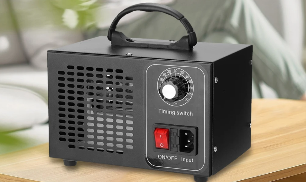 Ozon Generator 60g/h – Luchtreiniger en Geurverwijderaar voor Thuis, Auto en Kantoor