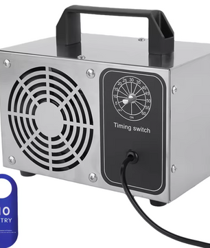 Ozon Generator 60g/h – Luchtreiniger en Geurverwijderaar voor Thuis, Auto en Kantoor