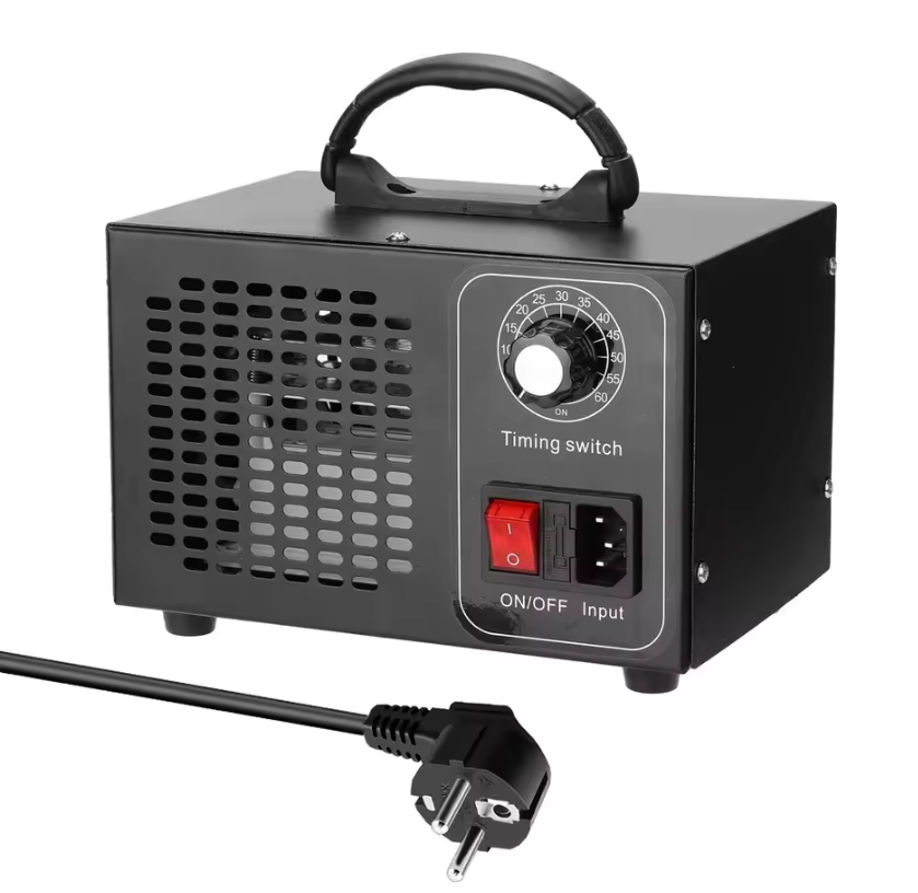 Ozon Generator 60g/h – Luchtreiniger en Geurverwijderaar voor Thuis, Auto en Kantoor