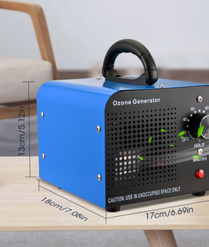 Industriële Ozon Generator 60000 mg/h – Krachtige Luchtreiniger en Geurverwijderaar voor Grote Ruimtes