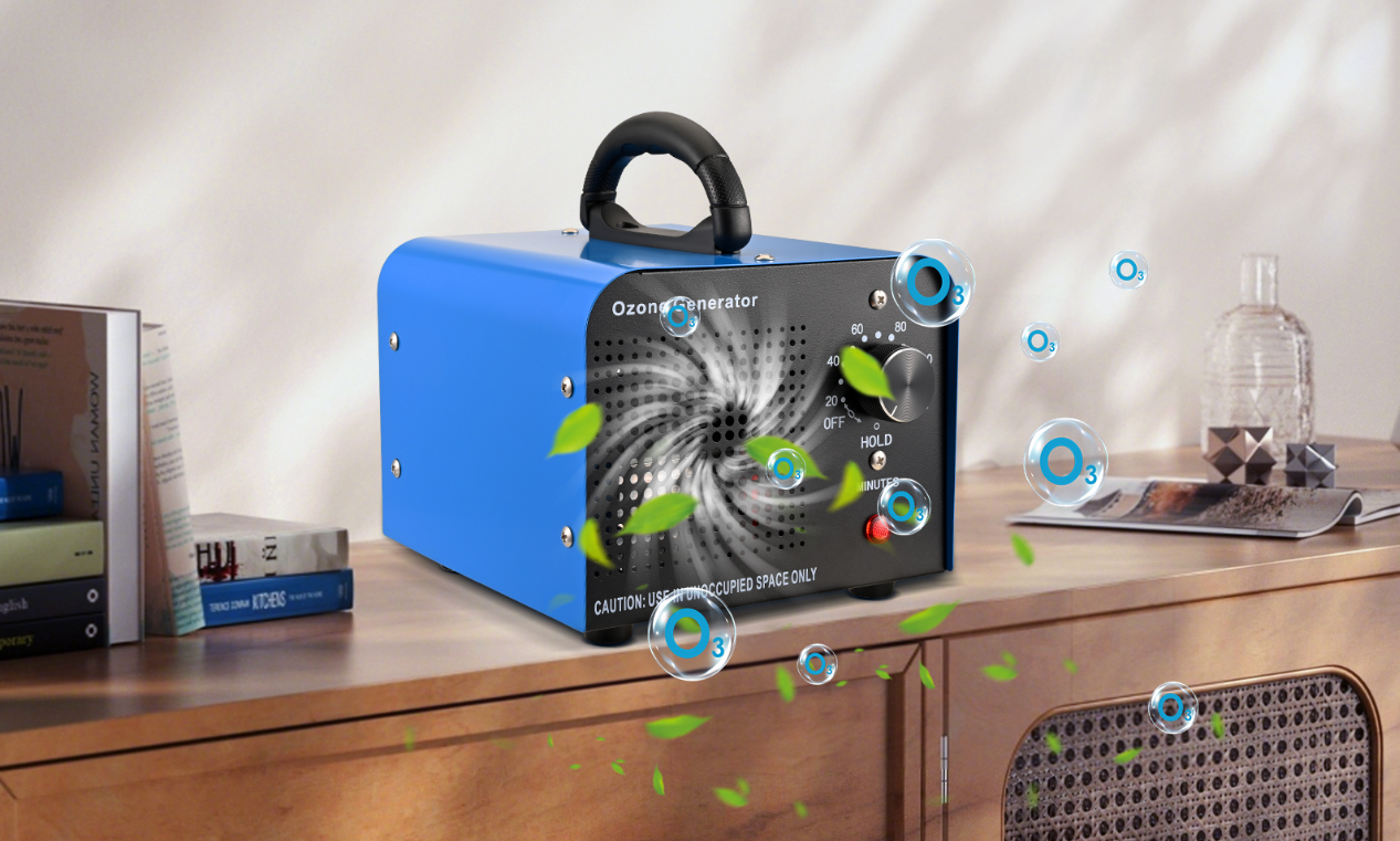 Industriële Ozon Generator 60000 mg/h – Krachtige Luchtreiniger en Geurverwijderaar voor Grote Ruimtes
