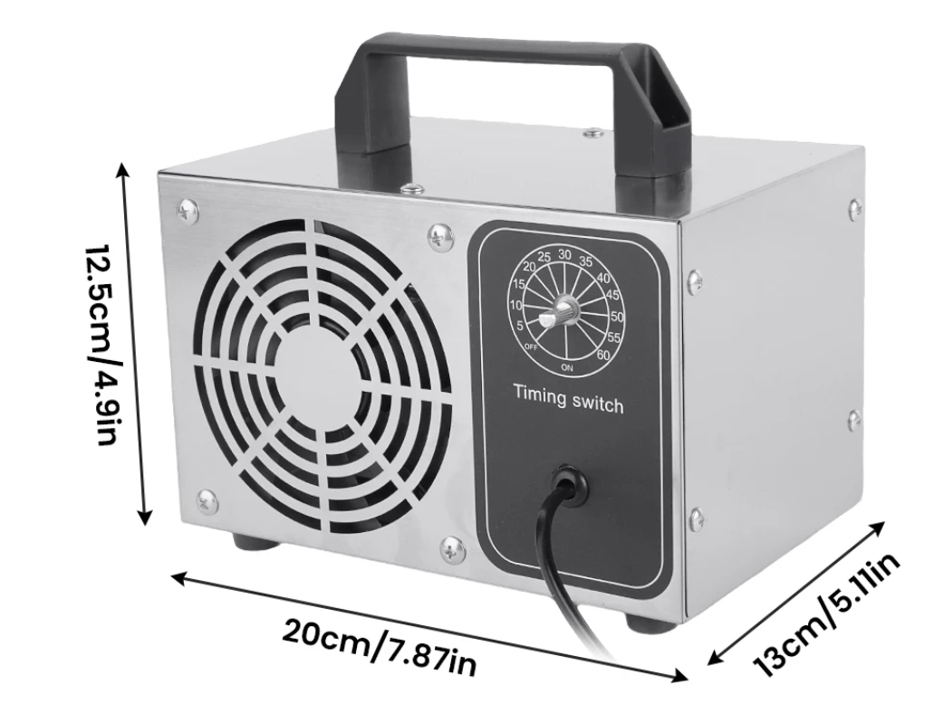 Ozon Generator Luchtreiniger – Geurverwijderaar en Desinfectie 27G