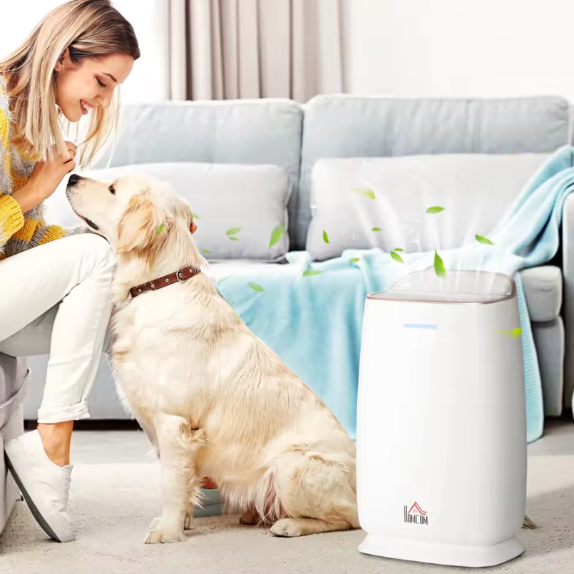 Luchtreiniger met HEPA Filter – 3-Laags Air Purifier voor 28 m²