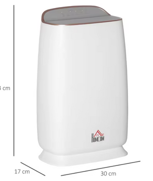 Luchtreiniger met HEPA Filter – 3-Laags Air Purifier voor 28 m²