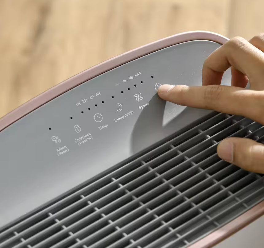 Luchtreiniger met HEPA Filter – 3-Laags Air Purifier voor 28 m²